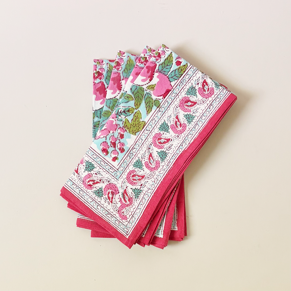 Wildflower Garden Napkins Set/4