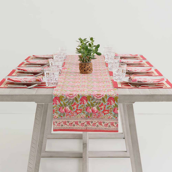 Wildflower Garden Table Runner 14" x 108"