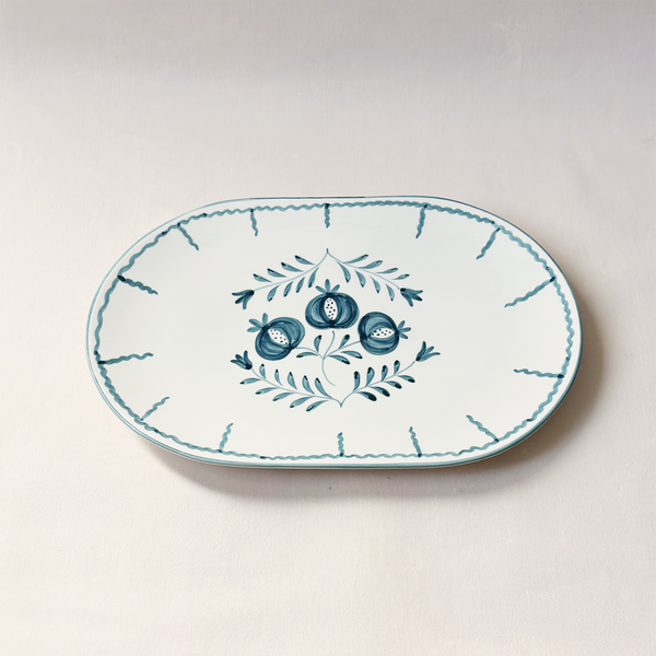 Pomegranate Trio Vine Teal Charcuterie Platter