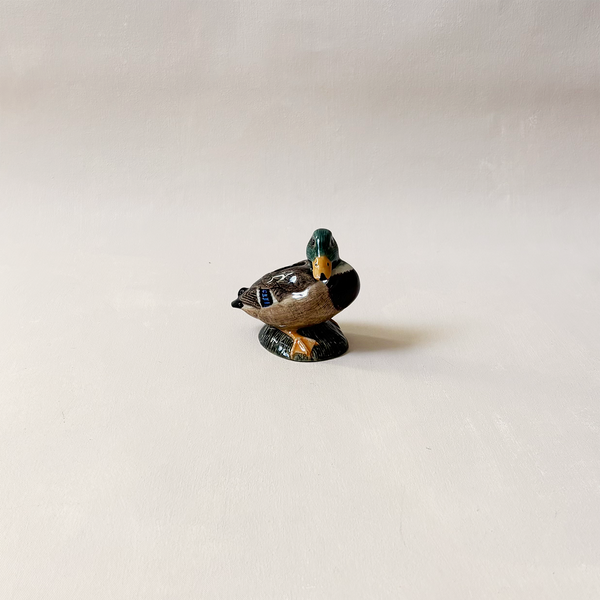 Mallard Duck Bud Vase