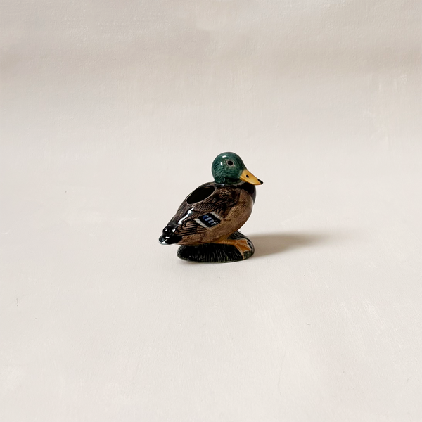 Mallard Duck Bud Vase