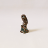 Tawny Owl Bud Vase