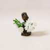 Tawny Owl Bud Vase