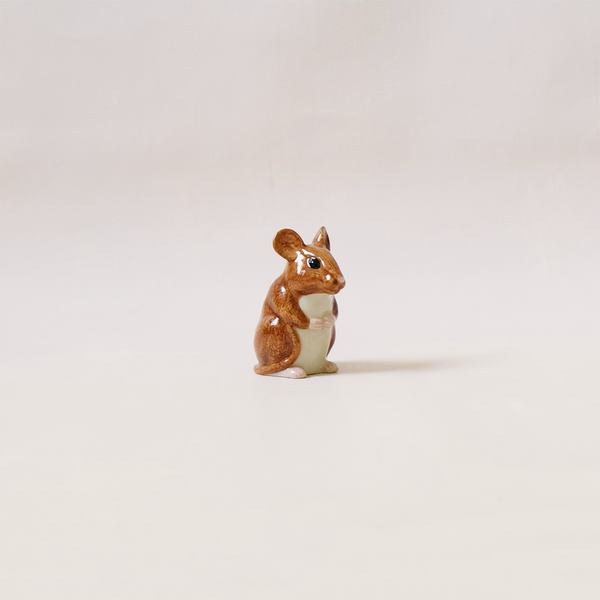 Wood Mouse Bud Vase