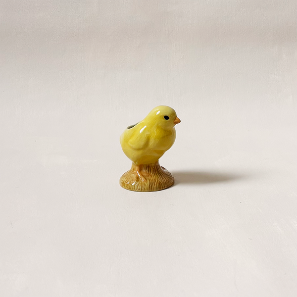 Yellow Chick Bud Vase