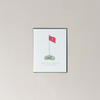 Best Dad By Par Note Card