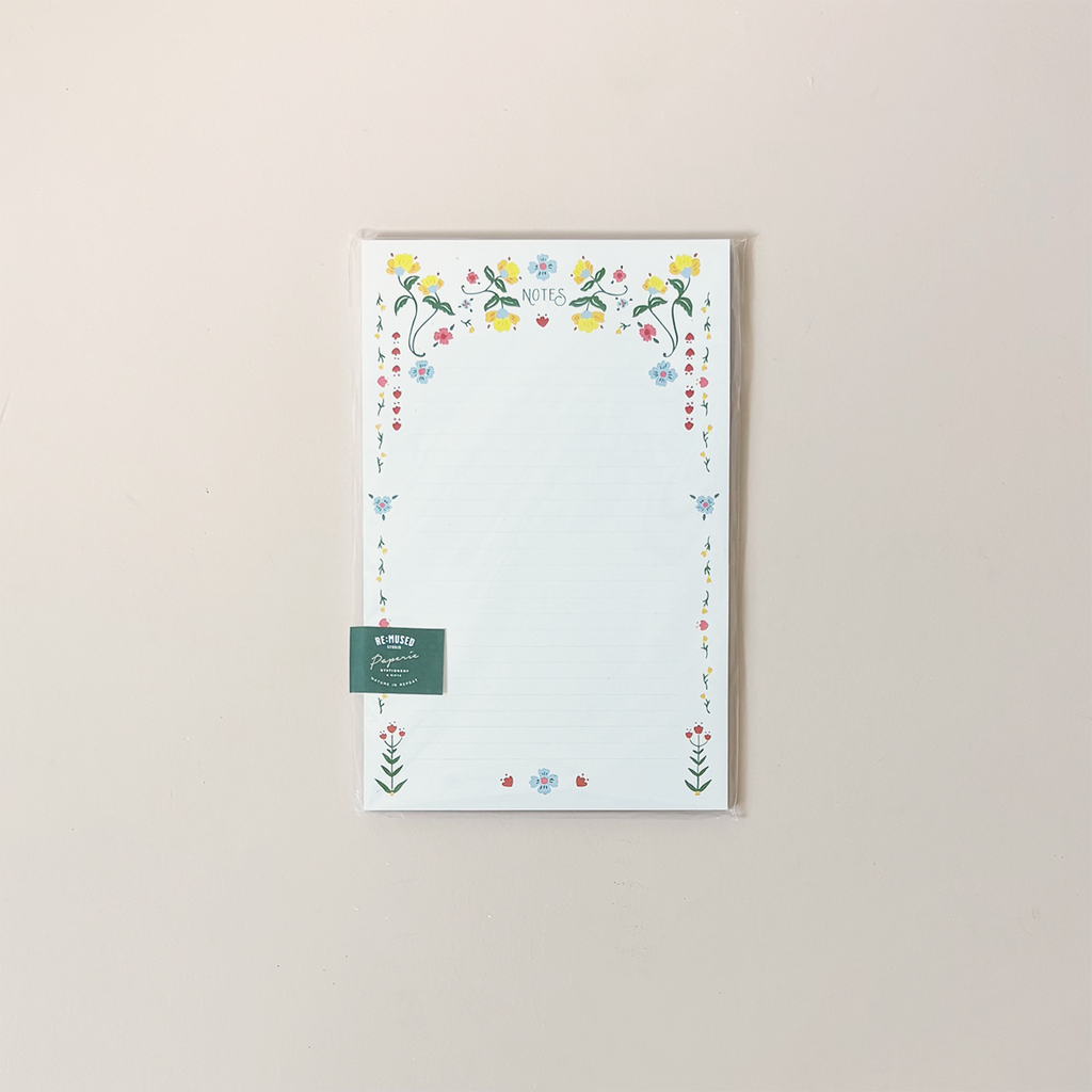 Positano Mirrored Sprig Notepad
