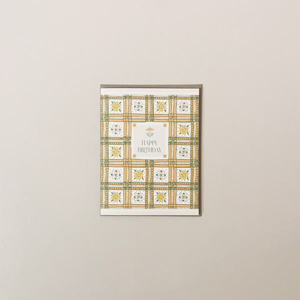 Coneflower Birthday Note Card