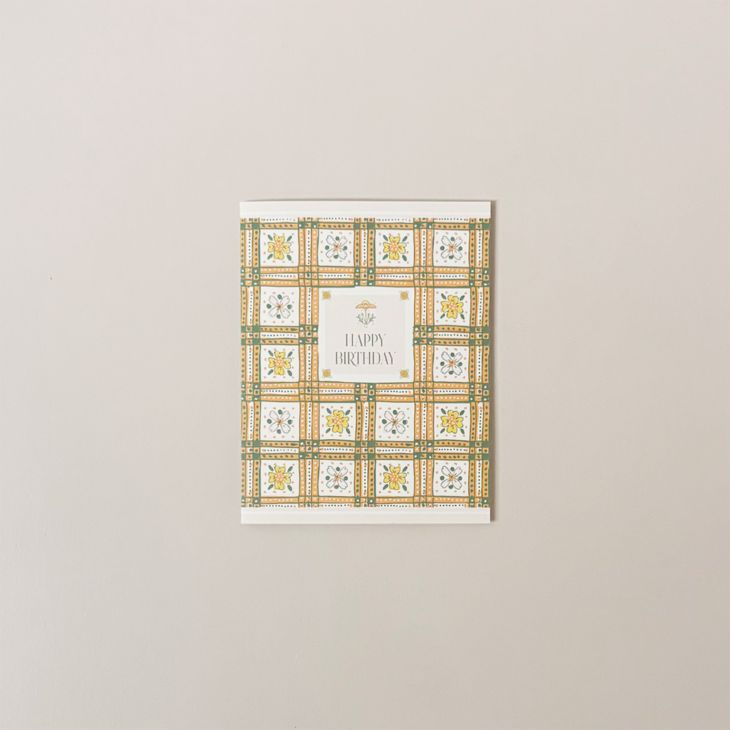 Coneflower Birthday Note Card
