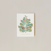 Festive Evergreen Note Card