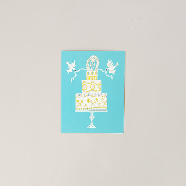 Love Cake Note Card