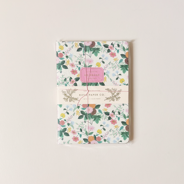 Dahlia Stitched Notebook Set