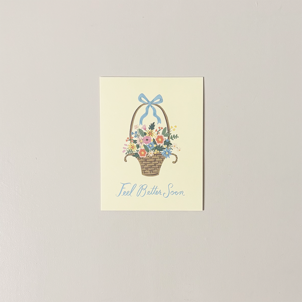 Feel Better Basket Note Card