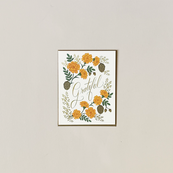 Grateful Harvest Note Card