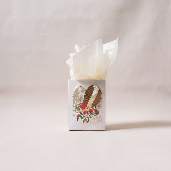 Holiday Bouquet Gift Bag Small