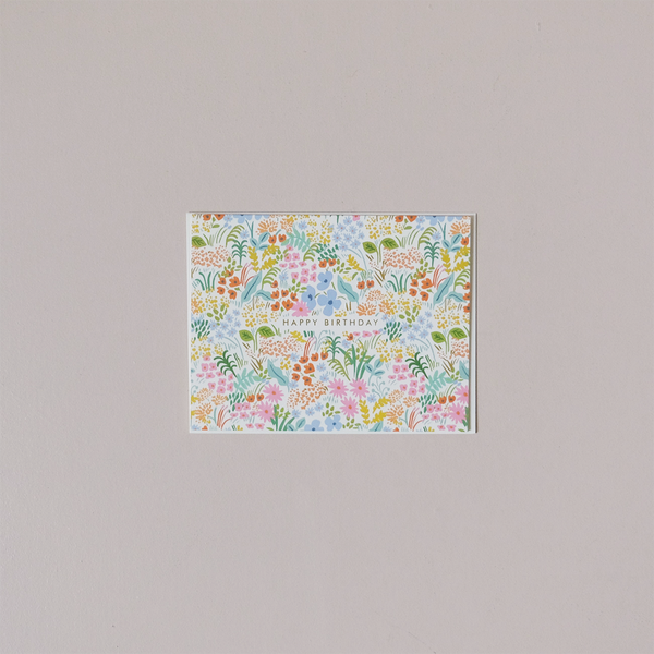 Prairie Birthday Note Card