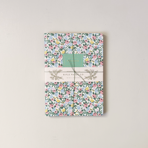 Rosa Stitched Notebook Set