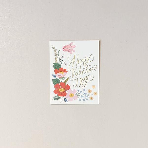 Strawberry Garden Valentine Note Card