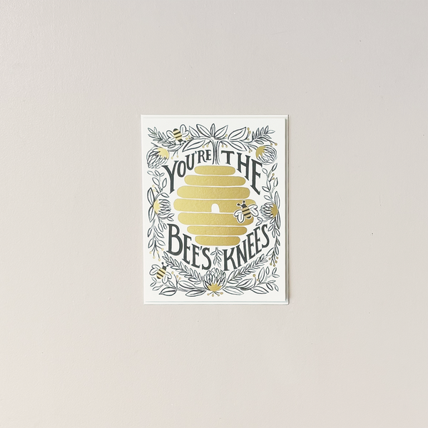 You're The Bee's Knees Note Card