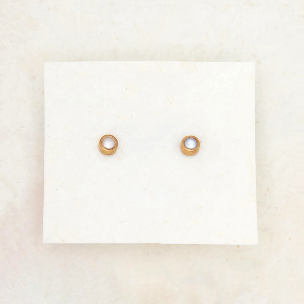 Cultured Pearl Stud Earrings