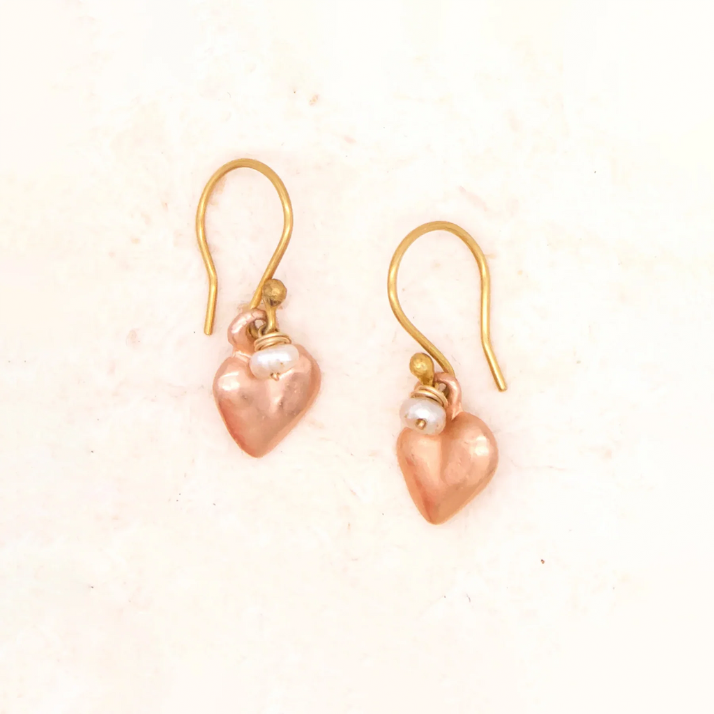 Rosey Sweetheart Earrings