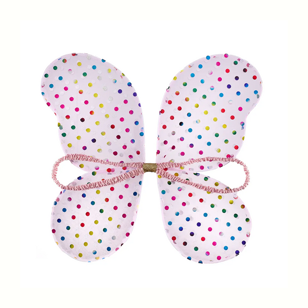 Rainbow Spot Fairy Wings