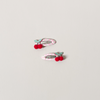 Cherry Kiss Hair Clips