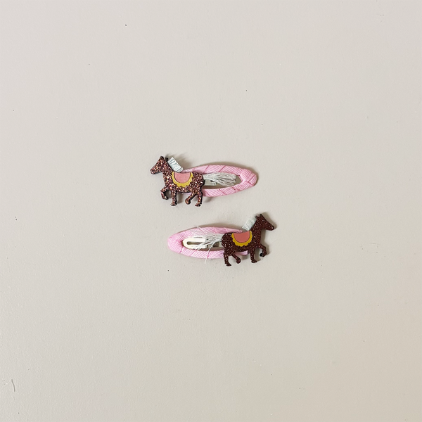 Country Pony Hair Clips