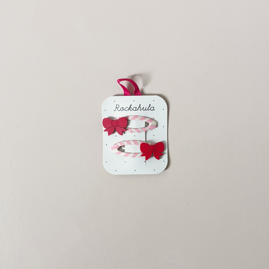 Cutesy Bow Hair Clips