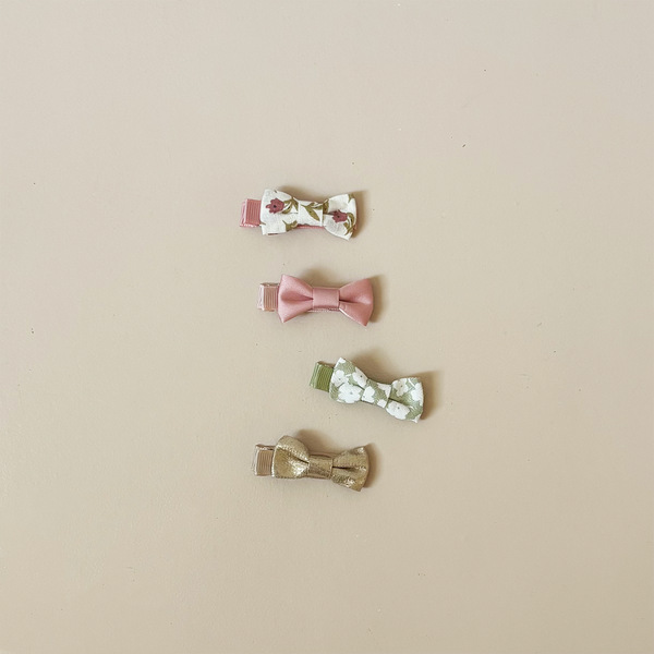 Elsie Mini Bow Hair Clips