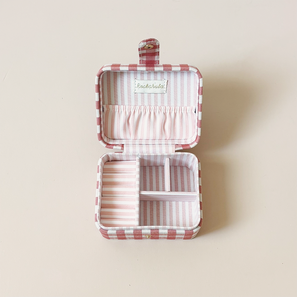 Gingham Bow Jewelry Box