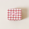Gingham Bow Jewelry Box