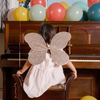 Gold Magical Sequin Fairy Wings
