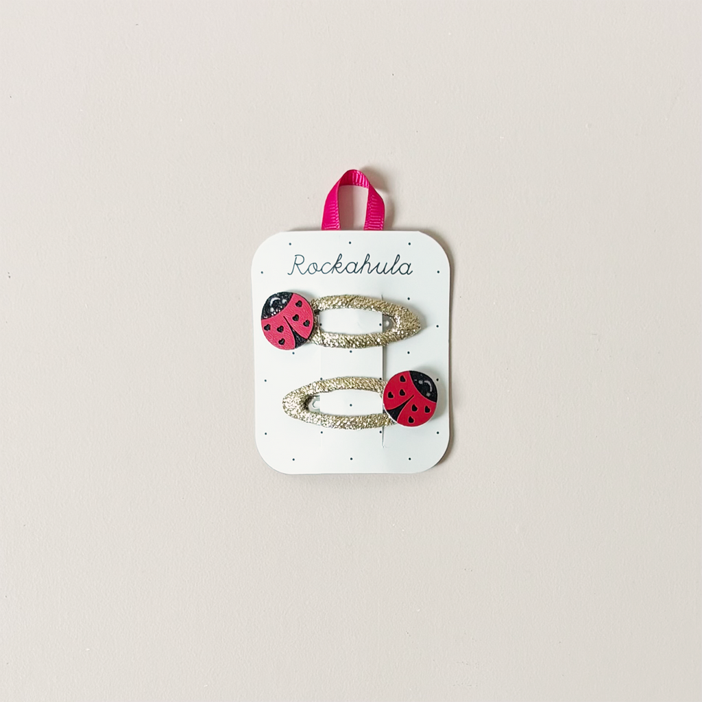 Lily Ladybug Hair Clips