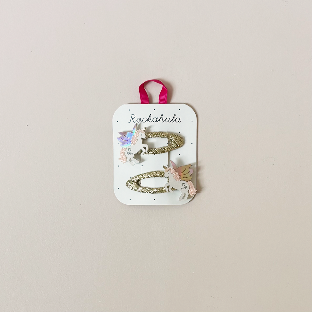 Magical Unicorn Hair Clips