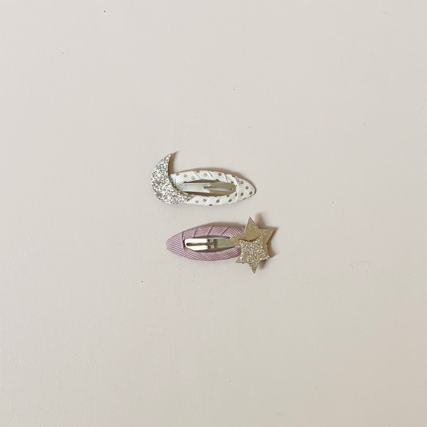 Moonlight Hair Clips