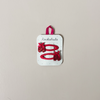 Red Ballet Shoes Hair Clips