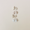 Shimmer Tulle Mini Bow Hair Clips