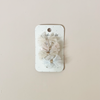 Shimmer Tulle Mini Bow Hair Clips