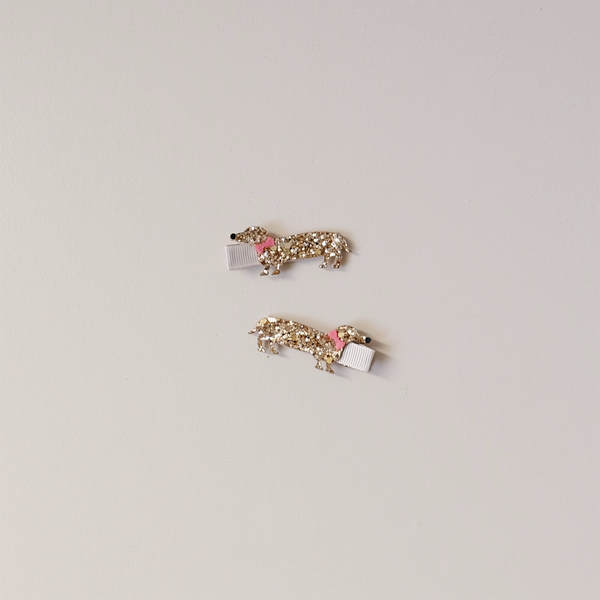 Morris Sausage Dog Hair Clips