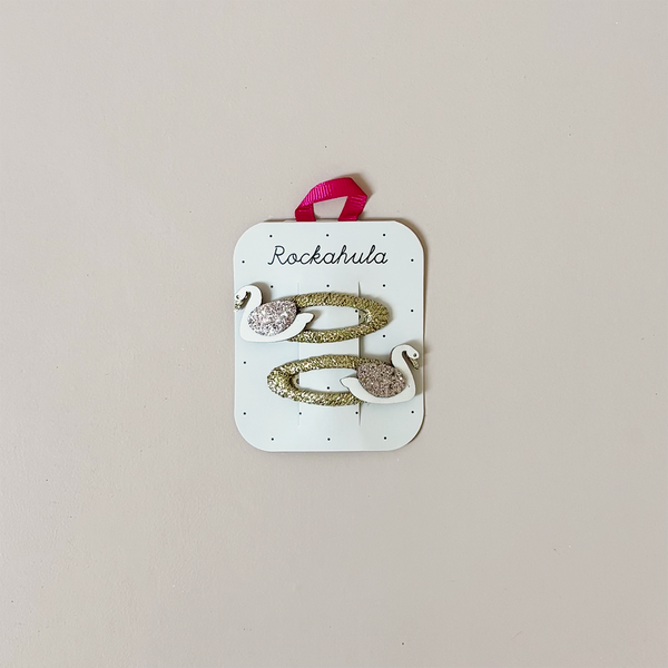 Swan Lake Hair Clips
