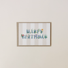 Happy Birthday Wildflowers Note Card