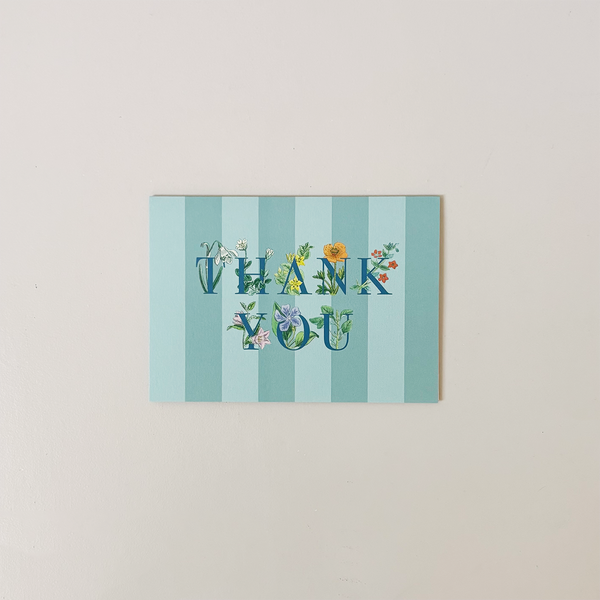 Thank You Wildflowers Note Card
