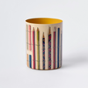 Vintage Pencils & Chalks Enamel Pencil Cup