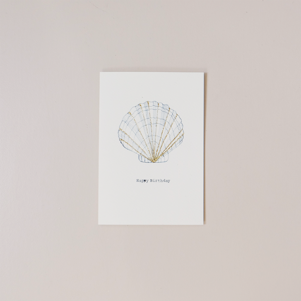 Shell Happy Birthday Note Card