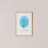 Swallow Happy Birthday Note Card