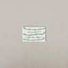 Blue Happy Birthday Streamers Note Card