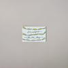 Blue Happy Birthday Streamers Note Card