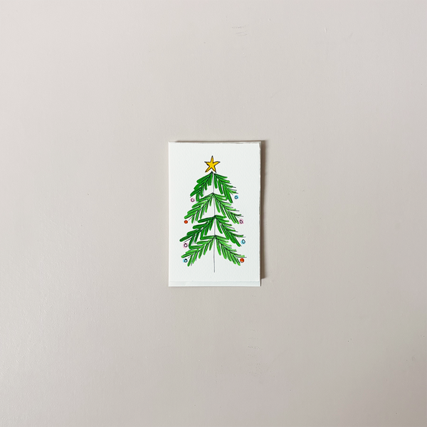 Christmas Tree Note Card