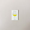 Happy New Year Champagne Note Card